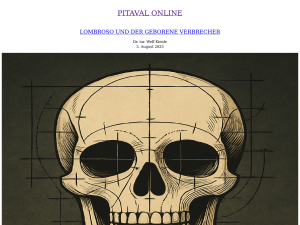 Screenshot des Blogs PITAVAL ONLINE