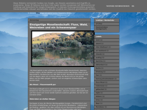 Screenshot des Blogs Panorama Bilder Blog