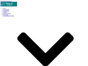 Screenshot des Blogs Aktiv im Leben
