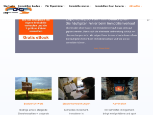 Screenshot des Blogs Expertentipps-Immobilien