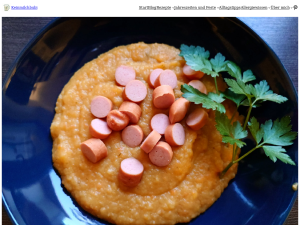 Screenshot des Blogs Keinmilchbubi – Leben & Essen mit Milchallergie und Sojaallergie