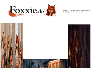 Screenshot des Blogs Foxxie.de – Blog einer Füchsin