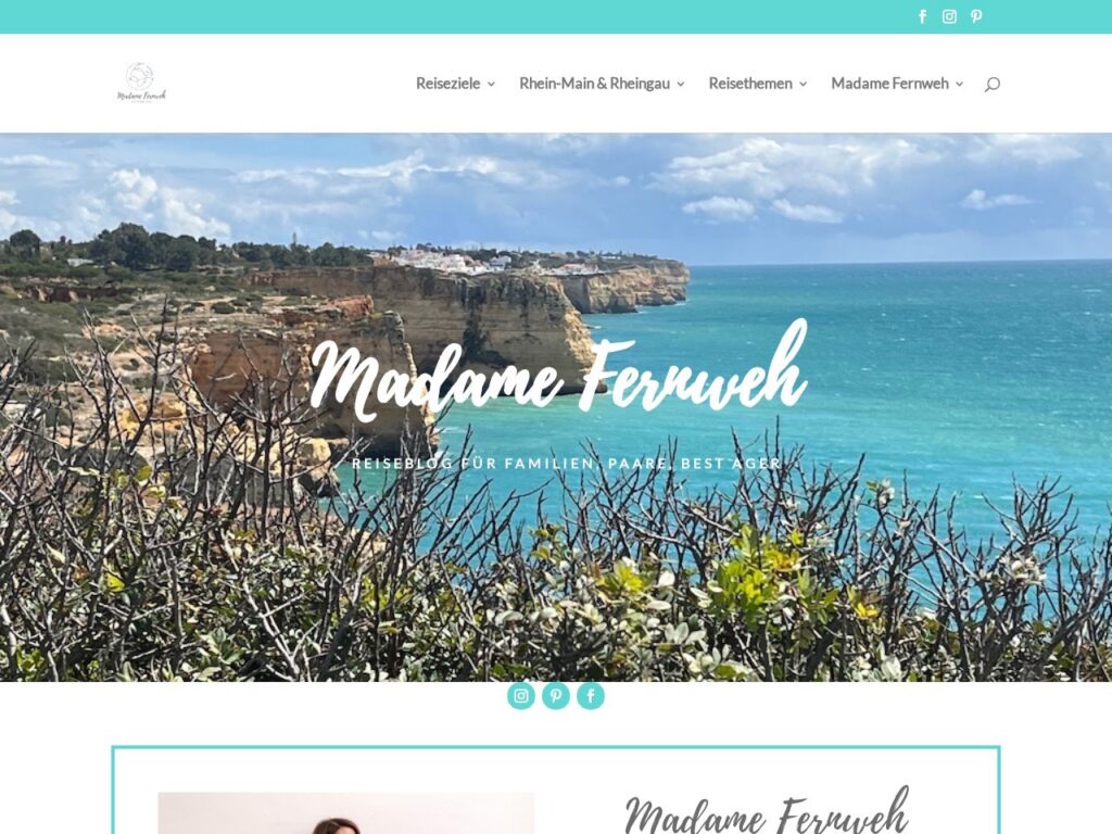 Symbolbild für Reiseblog Madame Fernweh