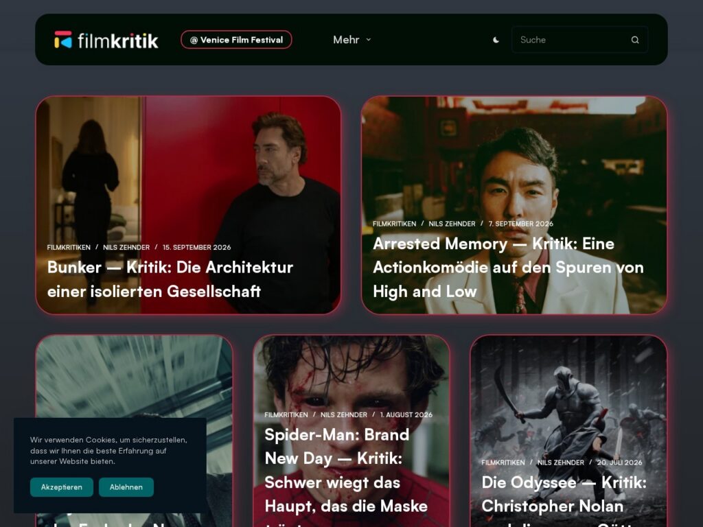 Symbolbild für Filmkritik.net