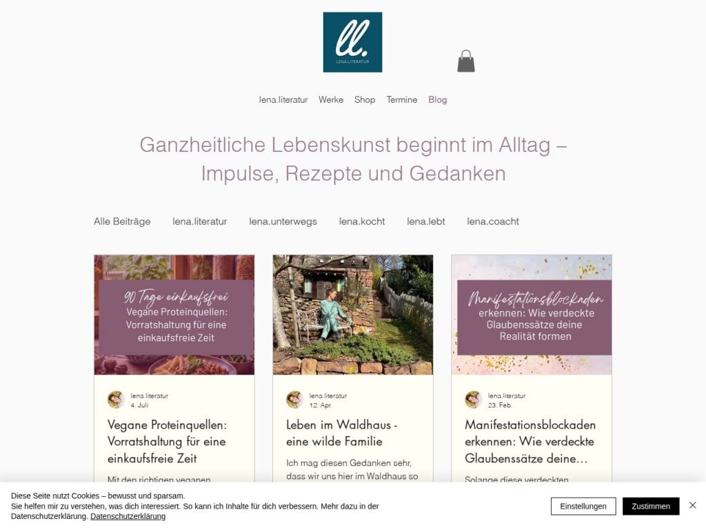 Symbolbild für lenaliteratur.de
