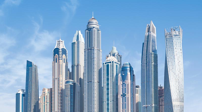 Skyline von Dubai