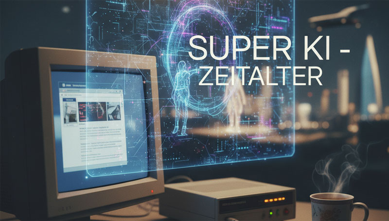 KI und das Modem von '99: Eine Reise in die Zukunft der Intelligenz